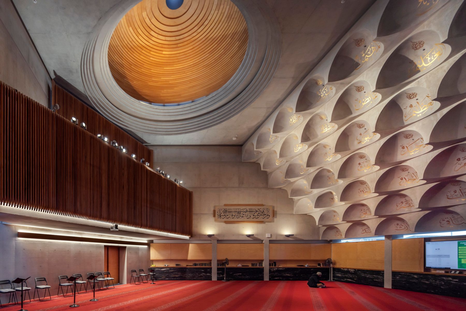 Moschea Punchbowl, Sydney. Architettura: Candalepas Associates, Sydney. Fotografia: Jackie Chan, Sydney.