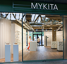 Mykita Store nel Concept Mall Bikini di Berlino