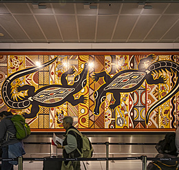 Kingsford Smith International Airport, Sydney - Kunstwerk 