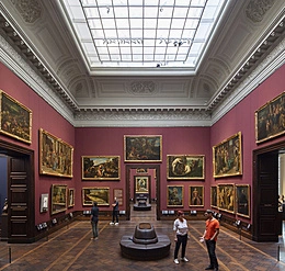 Projecteurs LED ERCO dans la Galerie des Maîtres Anciens