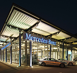 Mercedes showroom, Lugano