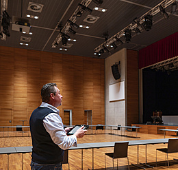 Relighting—Ferry Porsche Congress Center