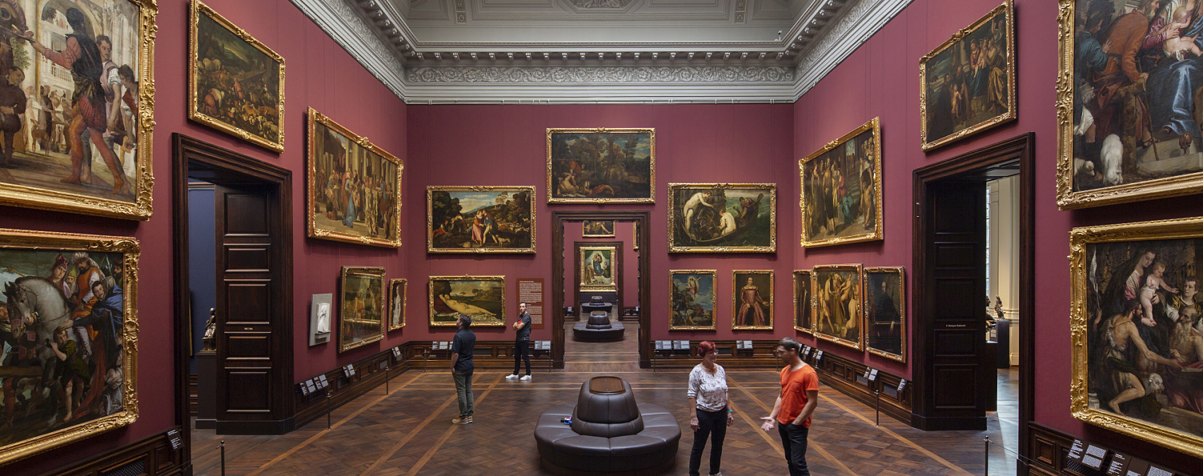 ERCO LED spotlights in the Old Masters Picture Gallery, Dresden, Germany