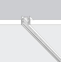 Rail conducteur pour montage encastré
