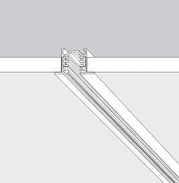 Vleugelrail voor inbouw