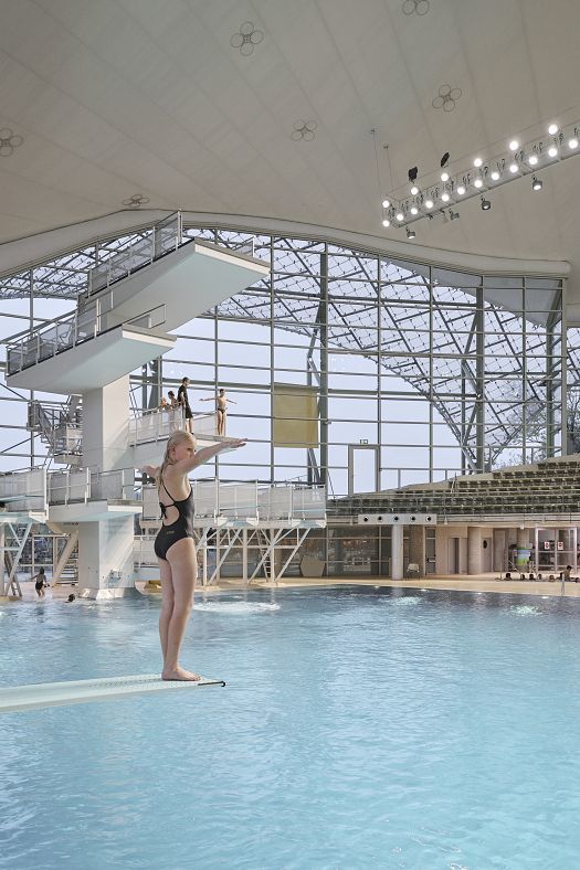 Rénovation d’éclairage en LED de la piscine olympique de Munich 