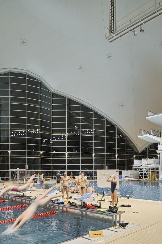 Rénovation d’éclairage en LED de la piscine olympique de Munich 