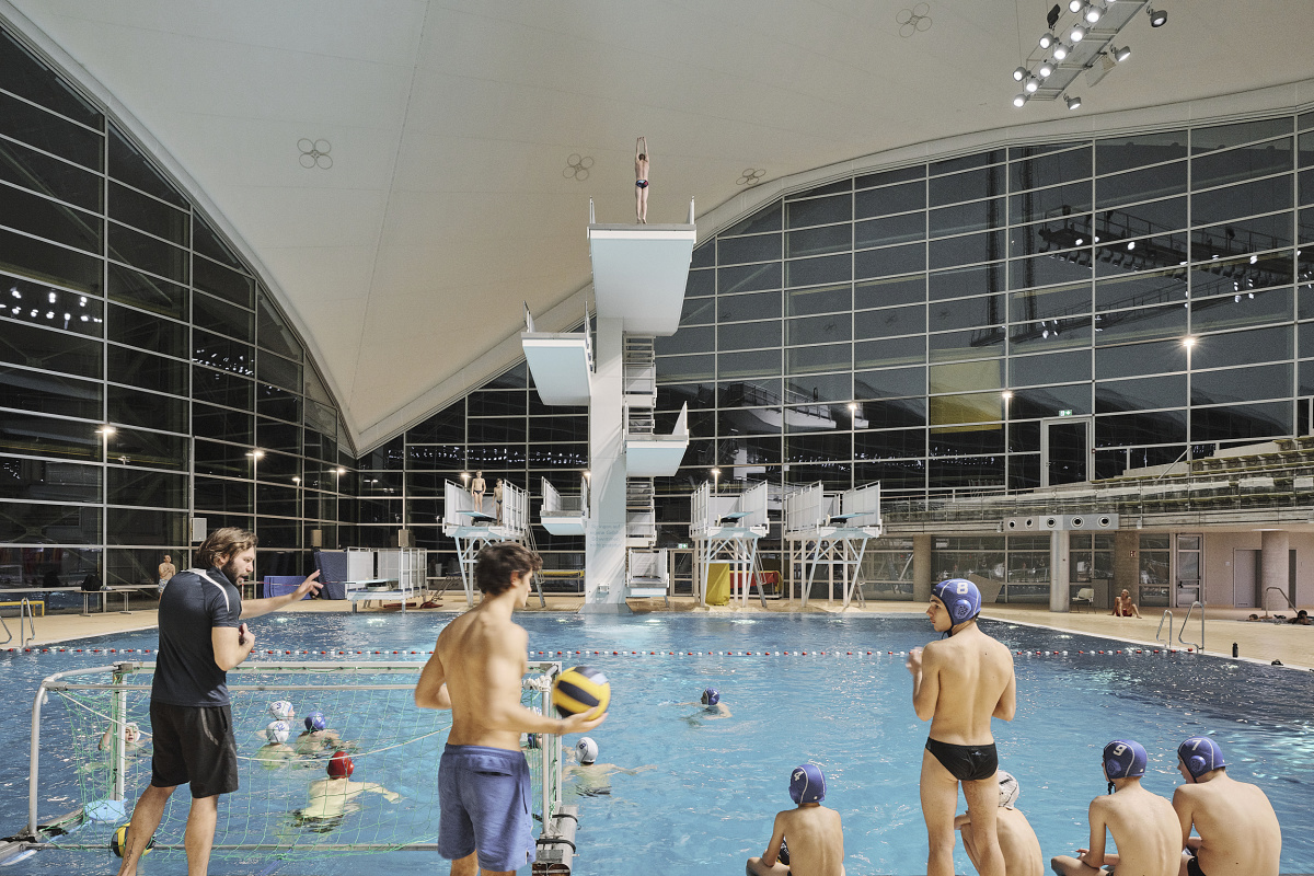 Rénovation d’éclairage en LED de la piscine olympique de Munich 