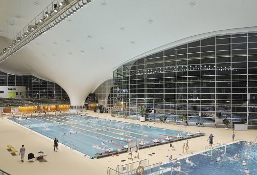 Rénovation d’éclairage en LED de la piscine olympique de Munich 