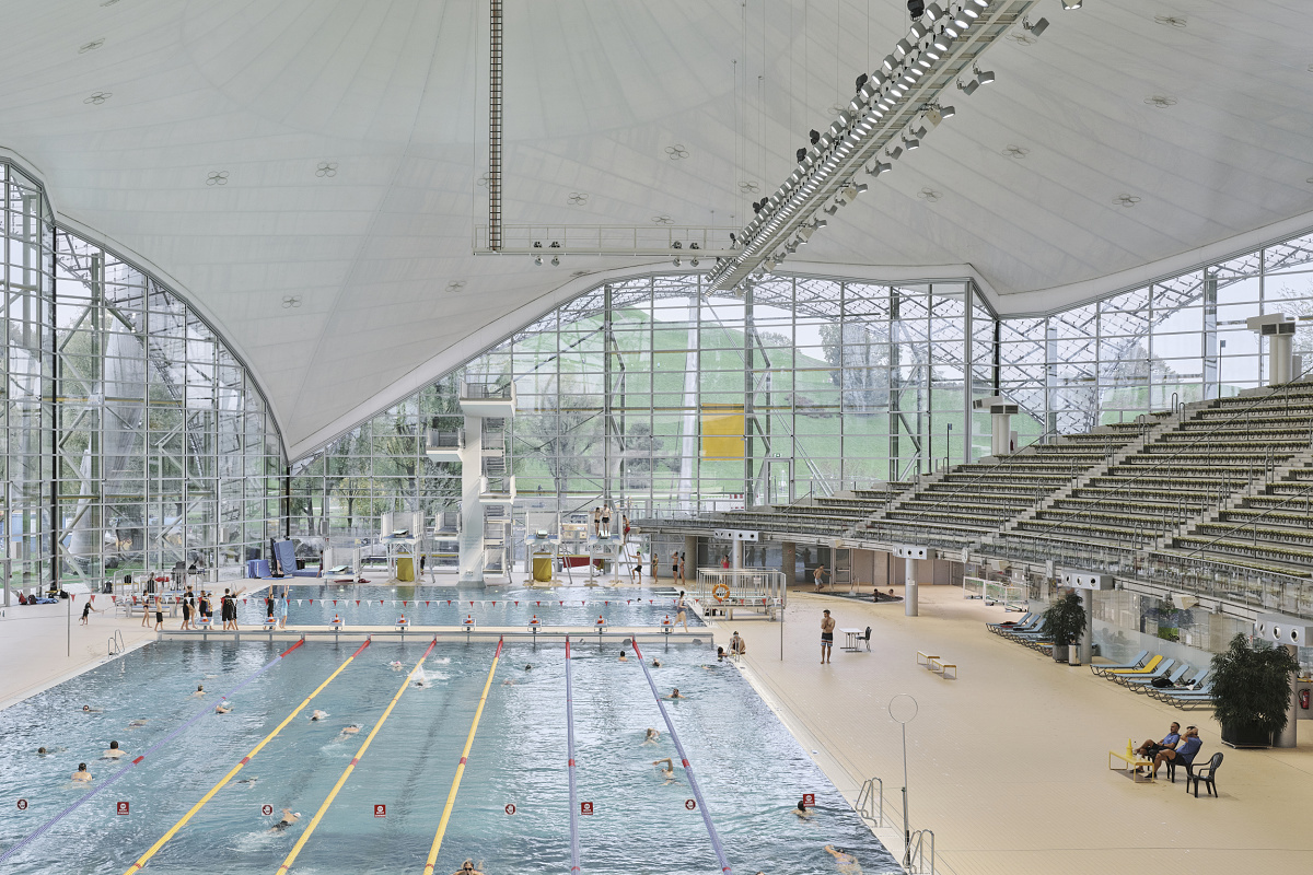 Rénovation d’éclairage en LED de la piscine olympique de Munich 