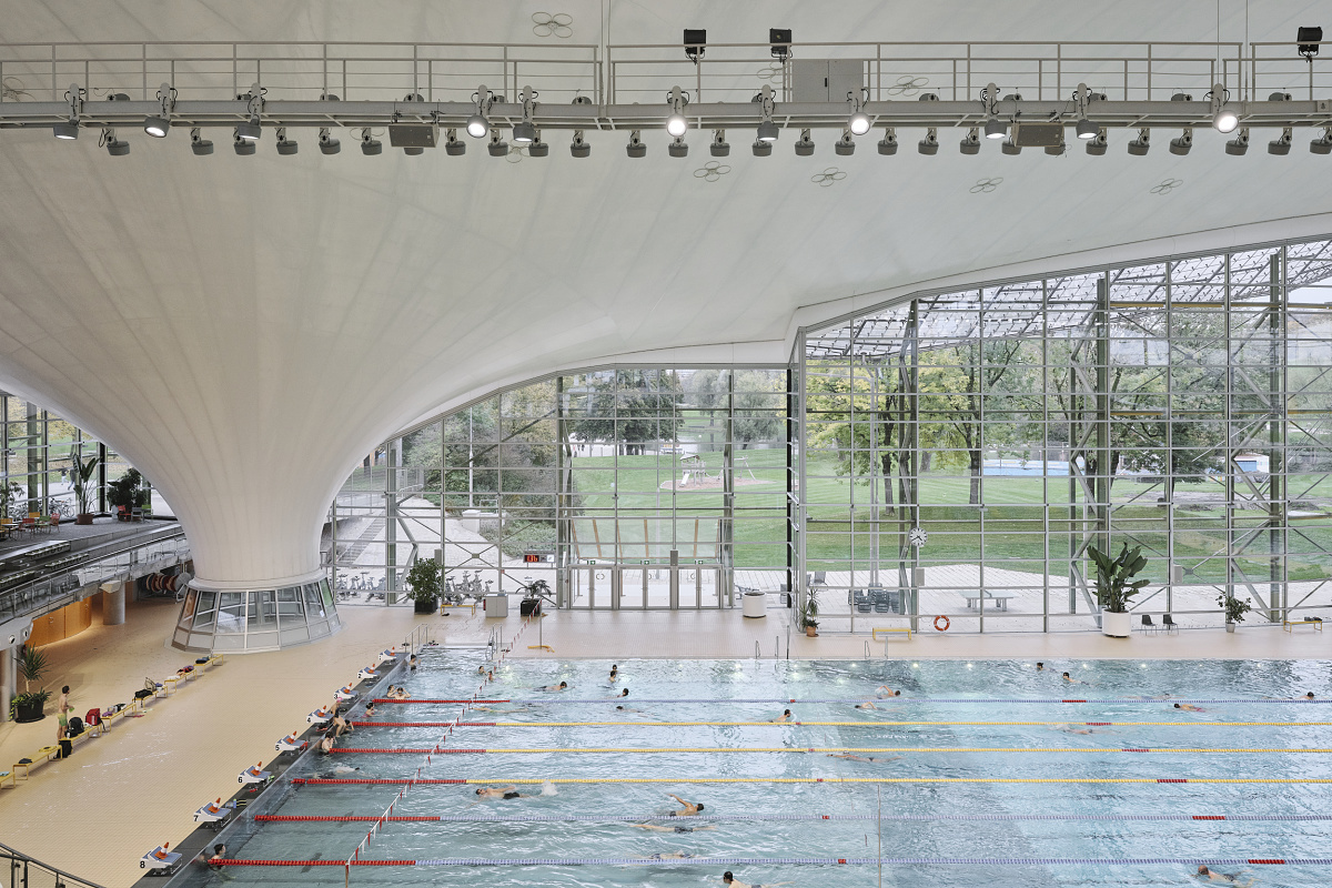 Rénovation d’éclairage en LED de la piscine olympique de Munich 