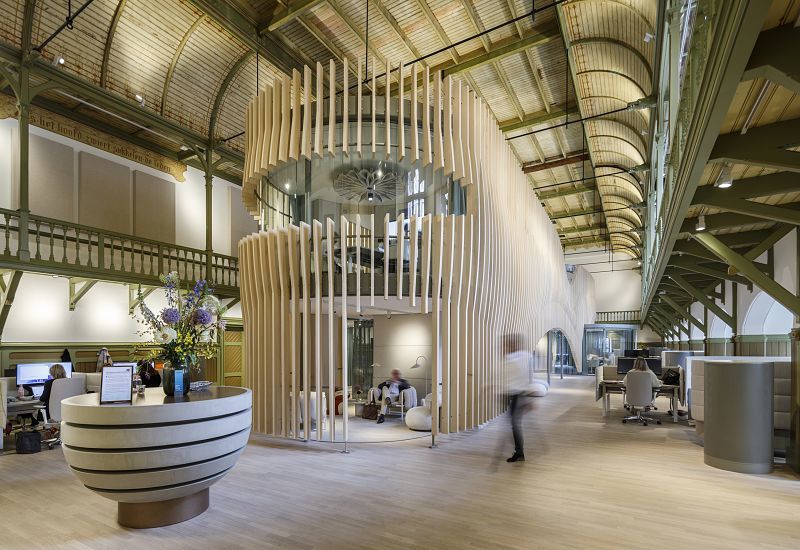 De Krakeling, Amsterdam: from 19th century gymnasium to modern office space