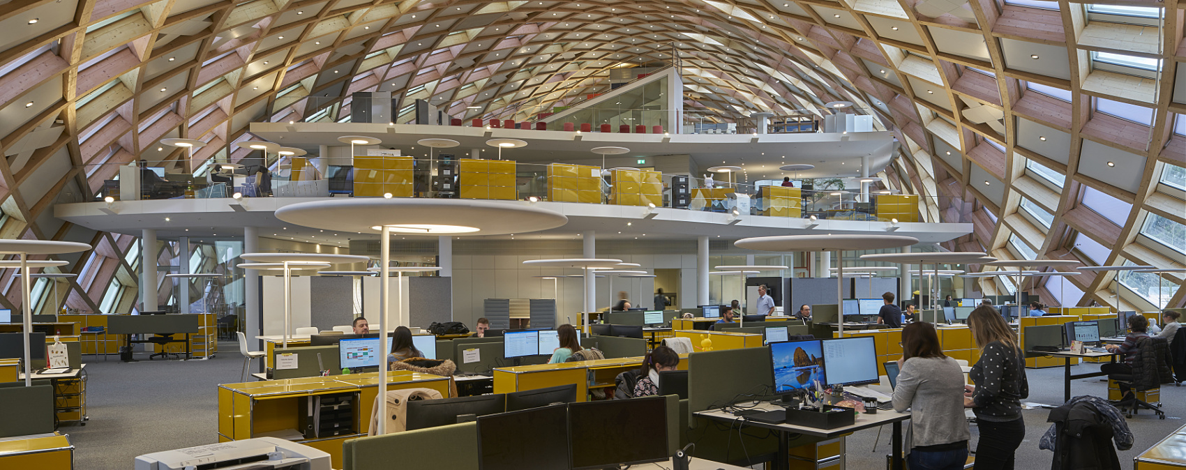 Swatch headquarters and Cité du Temps, Biel / Switzerland, Biel, Switzerland