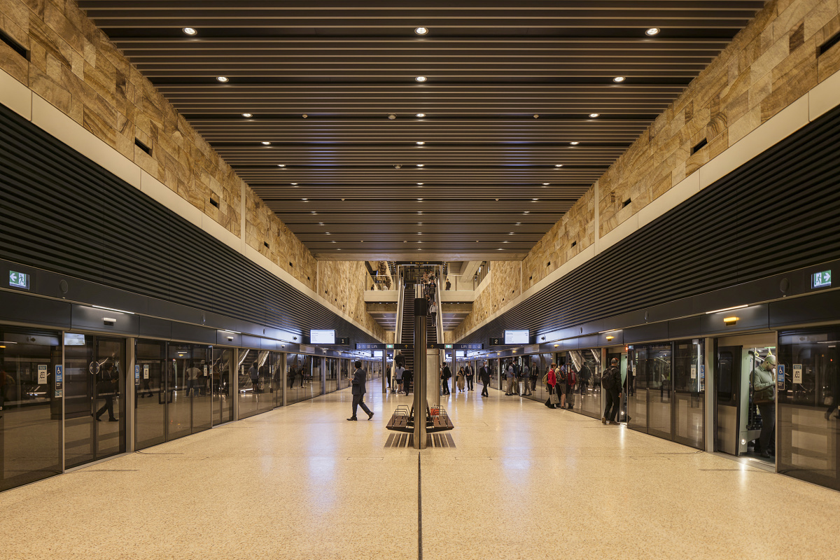 Sydney Metro - Barangaroo Station