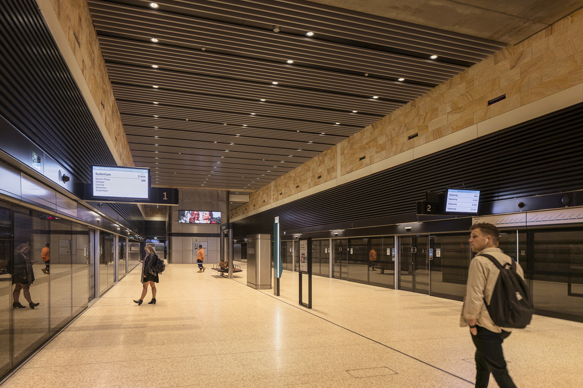 Sydney Metro - Barangaroo Station