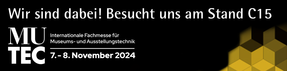 MUTEC Messe 2024 in Leipzig Banner